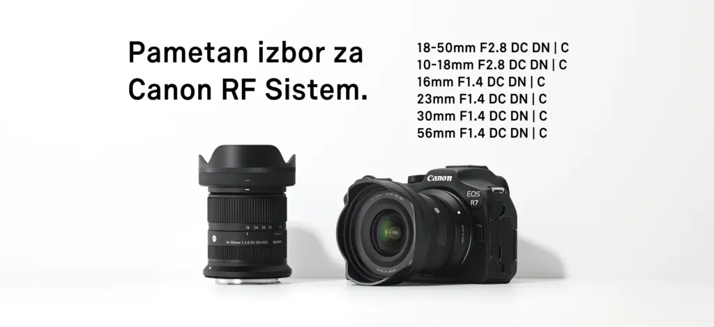 SIGMA najavila lansiranje zamenljivih objektiva za Canon RF sistem